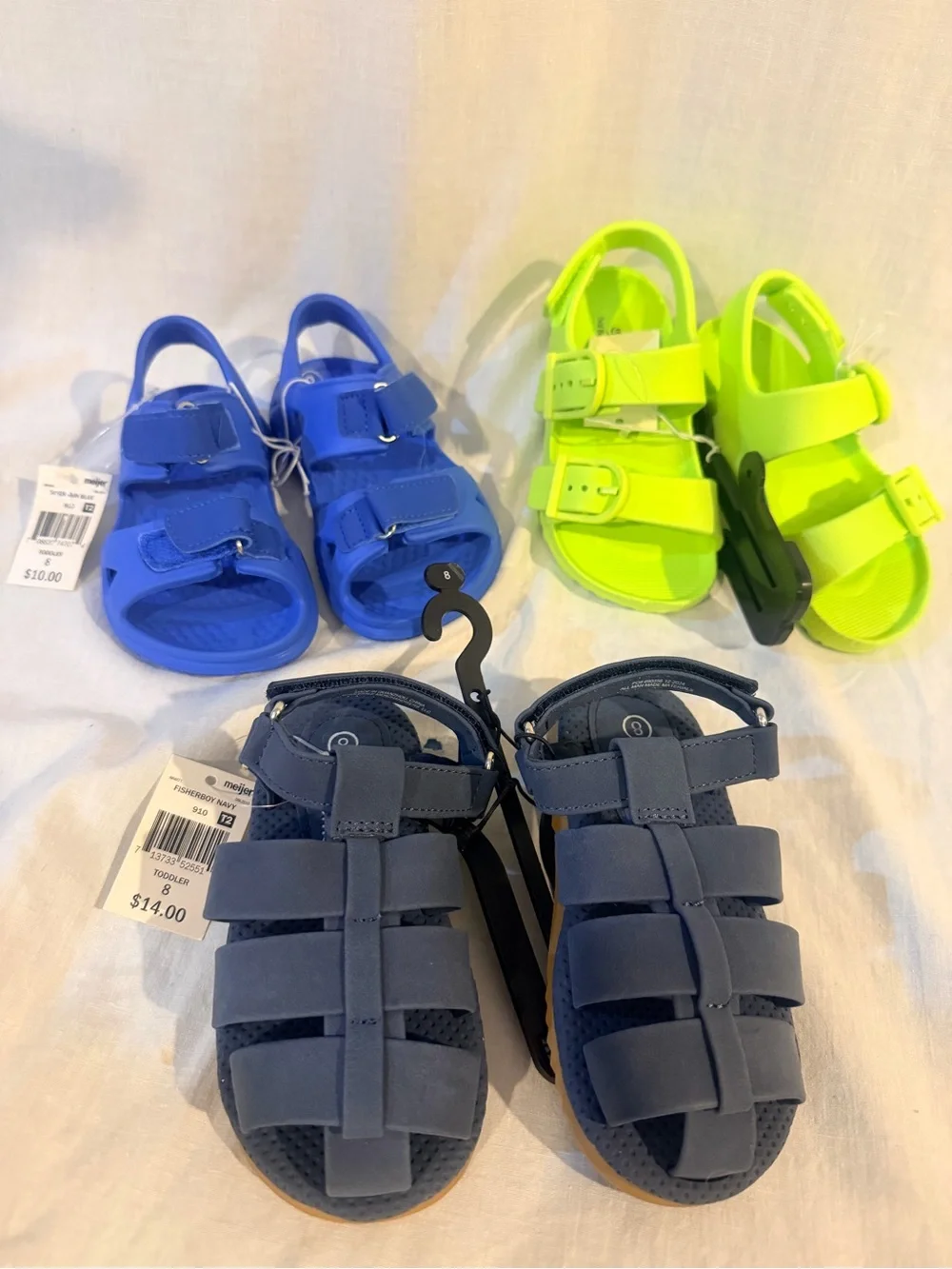 3Pr. Kids Sandals